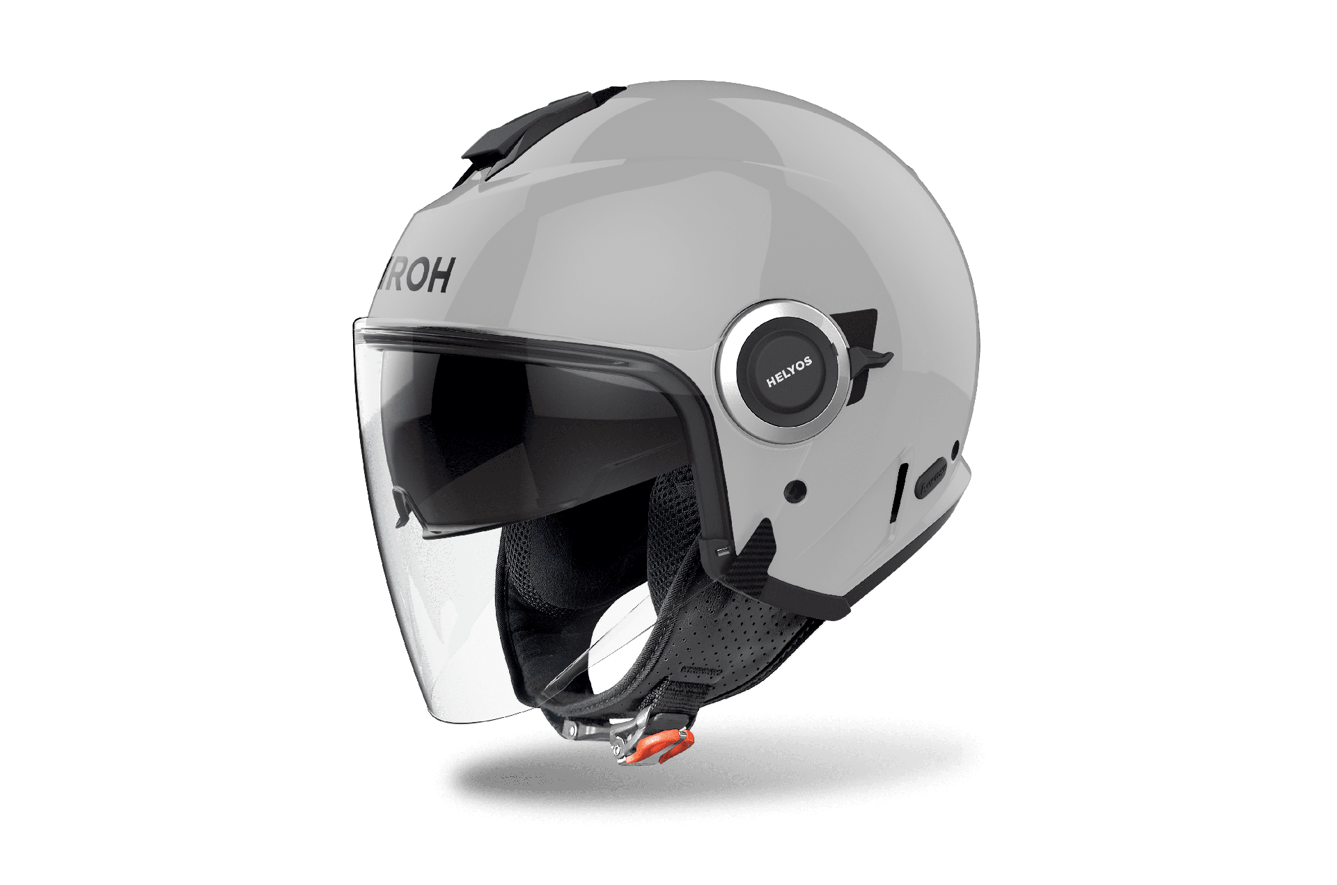 Helmet Helyos Color Concrete Grey Gloss